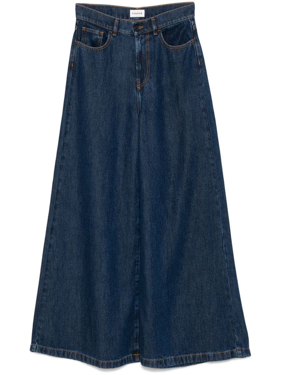 Parosh wide leg jeans