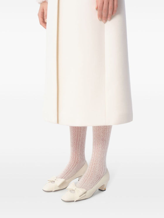 Valentino Garavani Bowow Décolleté In Kid 45mm