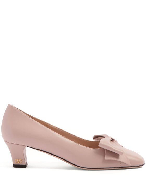 Valentino Garavani Bowow Décolleté In Kid 45mm