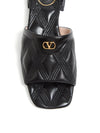 Valentino Garavani Quiltie 67 Slide Sandal in 60mm Quilted Nappa Leather