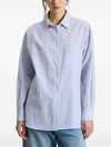 Woolrich Blue stripe cotton shirt
