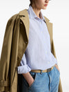 Woolrich Blue stripe cotton shirt