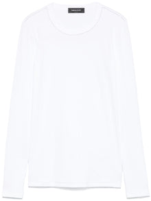 Fabiana Filippi T-shirt With Diamond Thread Detail