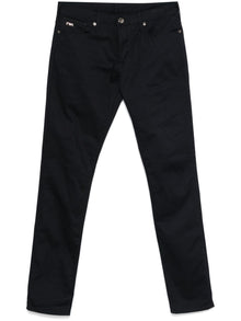  Emporio Armani logo-plaque slim-fit Jeans
