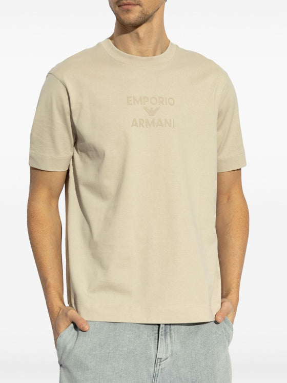 Emporio Armani logo printed T-shirt