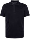 Emporio Armani logo-embroidered cotton polo shirt