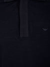 Emporio Armani logo-embroidered cotton polo shirt