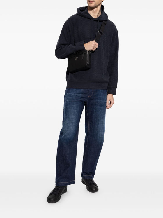 Emporio Armani All-over Logo hoodie