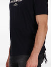 Emporio Armani ASV logo embroidery T-shirt