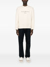 Emporio Armani Double jersey sweatshirt with ASV logo embroidery