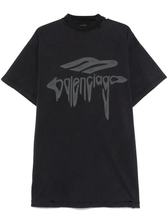 Balenciaga T-shirts and Polos Black