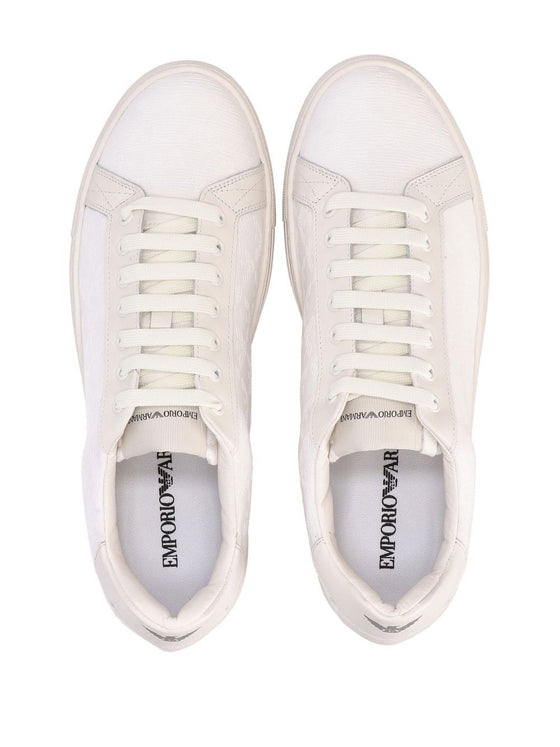 Emporio Armani logo-print low-top sneakers
