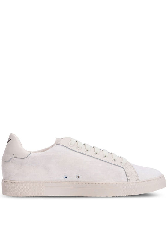 Emporio Armani logo-print low-top sneakers