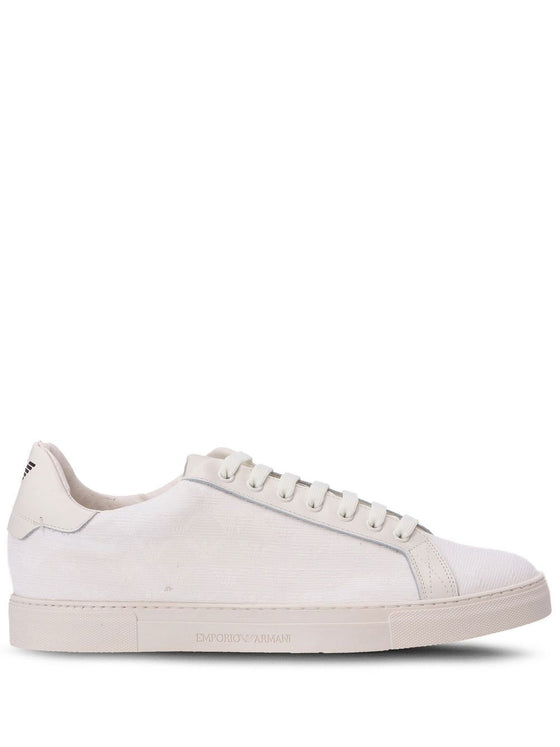Emporio Armani logo-print low-top sneakers