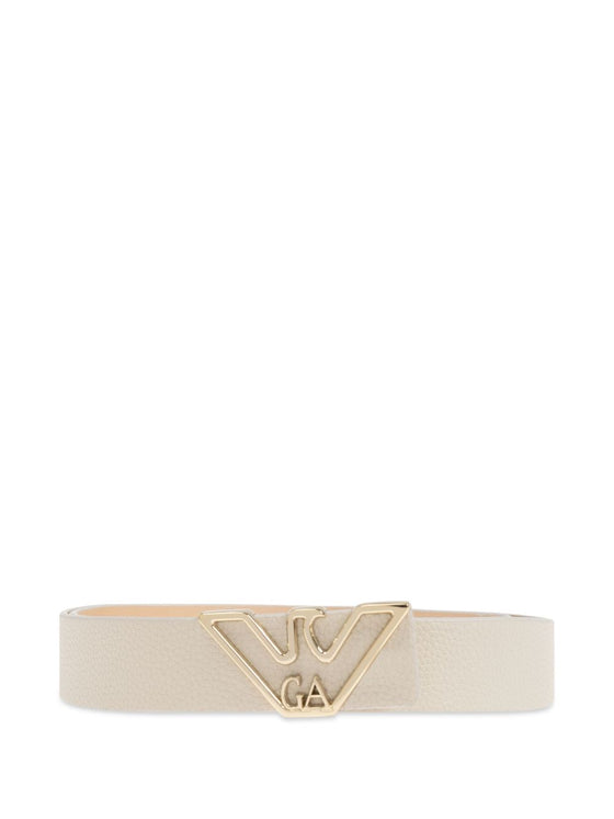 Emporio Armani logo-buckle belt