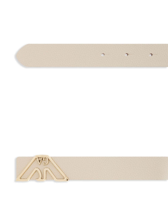 Emporio Armani logo-buckle belt