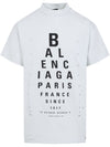 Balenciaga T-shirts and Polos White