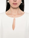 Alberto Biani Blouse with teardrop opening