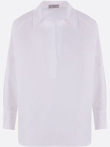  Alberto Biani V-neck cotton shirt