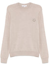 Maison Kitsune Fox motif sweater