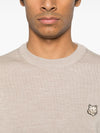Maison Kitsune Fox motif sweater
