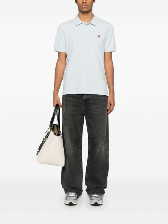 Maison Kitsune Polo with Fox motif