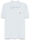 Maison Kitsune Polo with Fox motif
