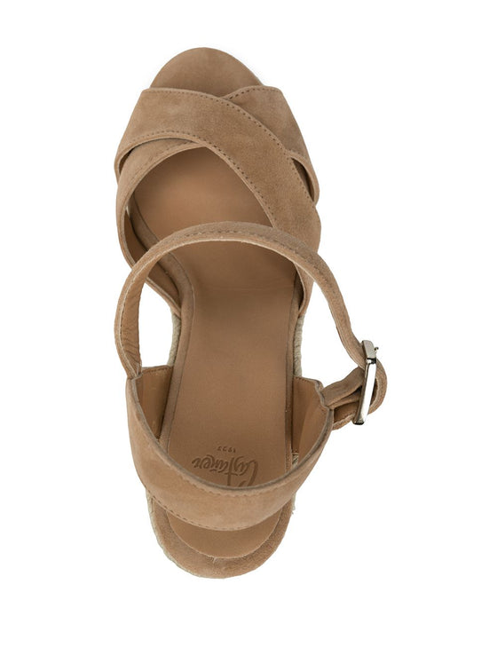 Castañer Castaner Flat shoes Brown