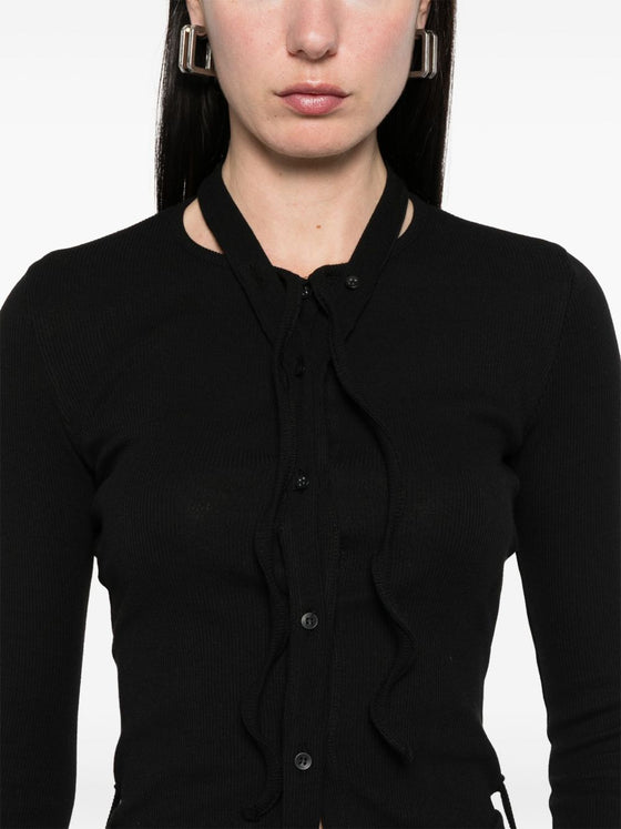 Ottolinger Double closure cardigan