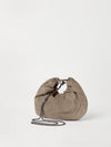 Brunello Cucinelli Suede Brioche Hobo bag