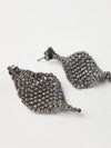 Brunello Cucinelli Sculptured silver earrings