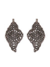 Brunello Cucinelli Sculptured silver earrings