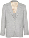 Brunello Cucinelli Jackets Light Grey