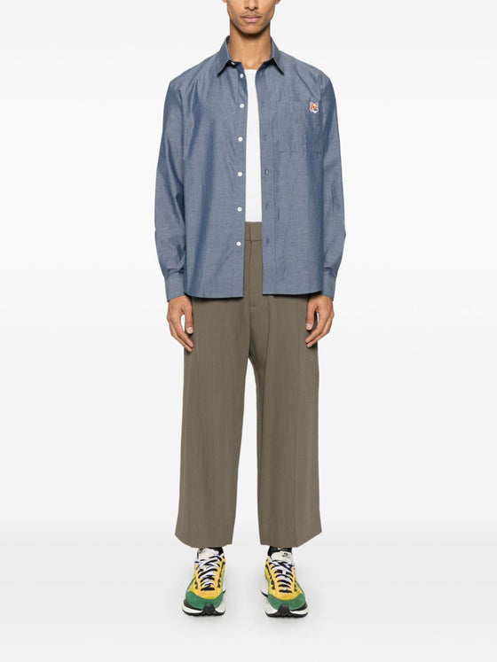 Maison Kitsuné Maison Kitsune fox head shirt