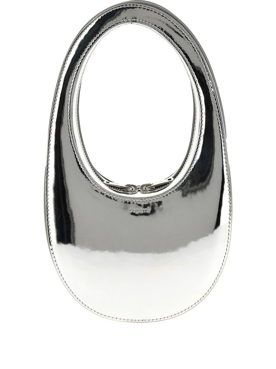 Coperni Swipe Mini Mirrored Leather Bag