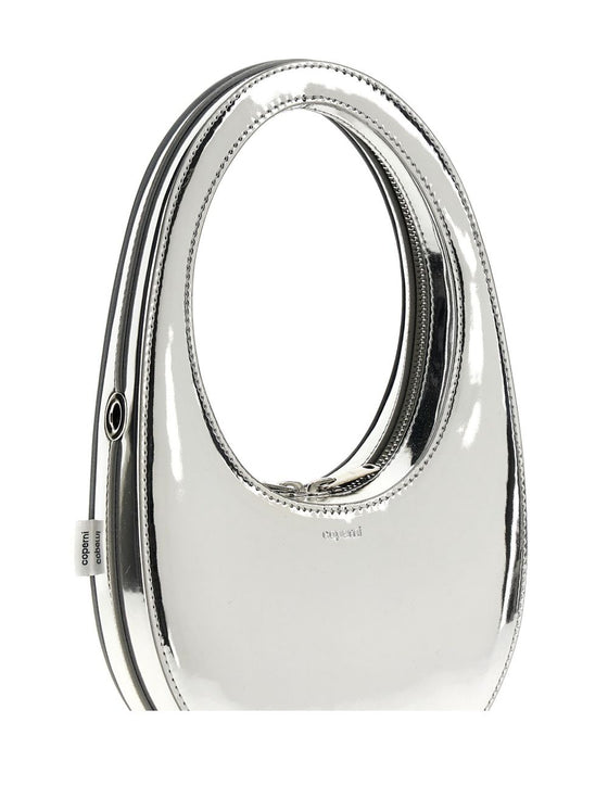 Coperni Swipe Mini Mirrored Leather Bag