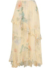 Zimmermann Illuminate Asymmetric Skirt