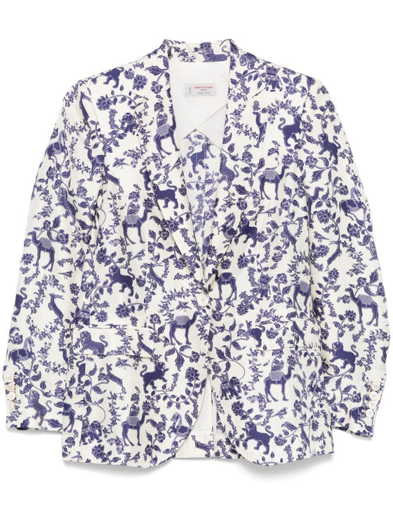 Alberto Biani printed blazer