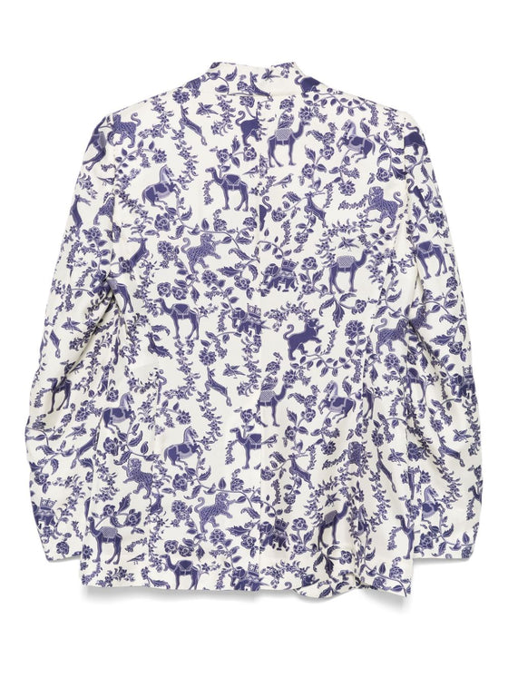Alberto Biani printed blazer