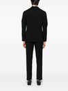 Boglioli Single Breasted Two Button Navy Blue Suit