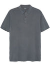 Hartford Light polo in Steel blue