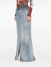 Maison Margiela Maxi denim cotton skirt