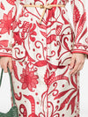 F.R.S . F.R.S. Silk crepe long kaftan dress