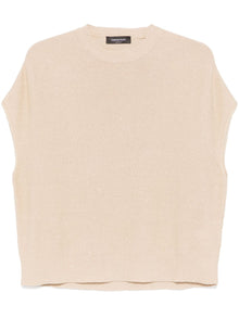  Fabiana Filippi Crewneck sweater with linen blend