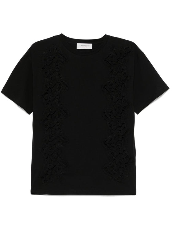ERMANNO FIRENZE T-shirts and Polos Black