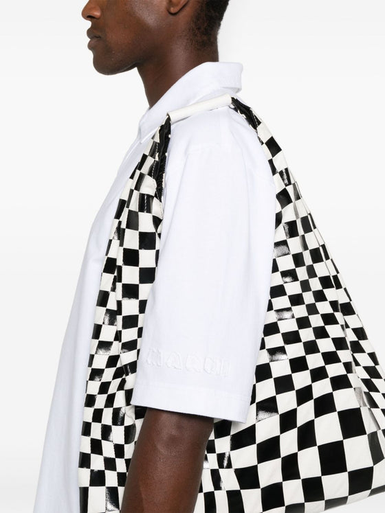 Marni logo-patch polo shirt