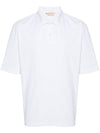Marni logo-patch polo shirt