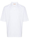 Marni logo-patch polo shirt