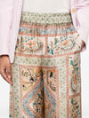 Pierre Louis Mascia Aloe silk palazzo pants