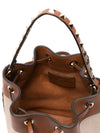 Valentino Garavani Rockstud canvas bucket bag